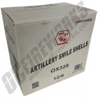 Wholesale Fireworks Smiley Face Artillery Shells Case 12/6